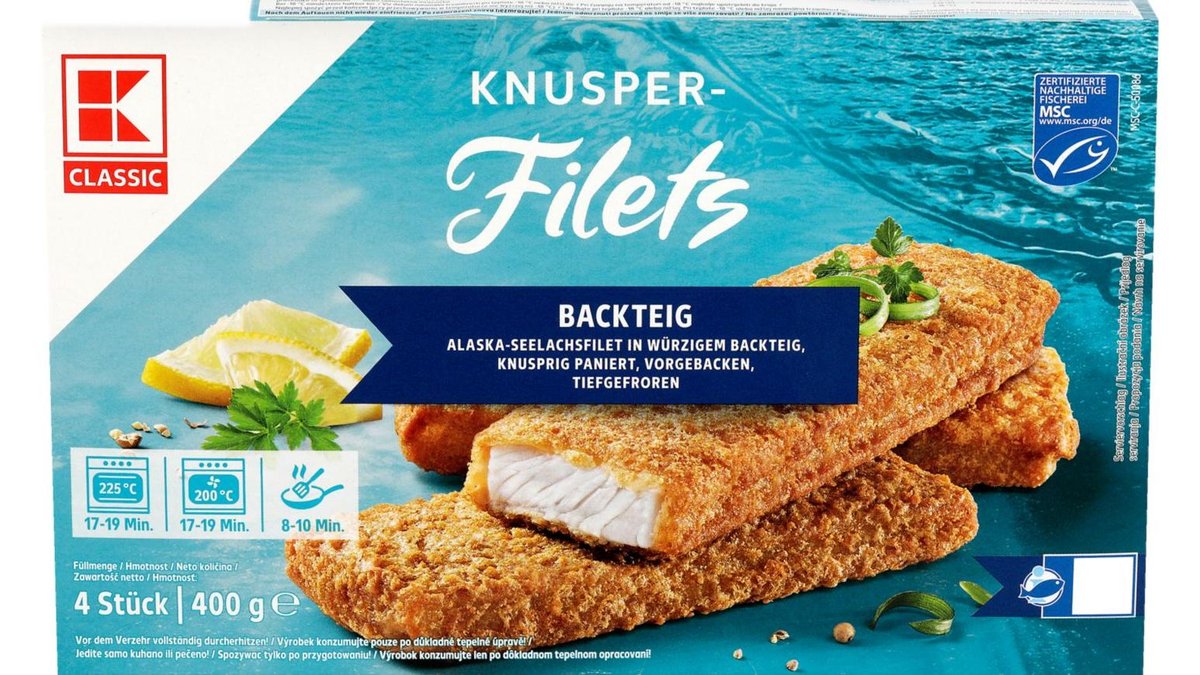 K-Classic Rybí filé v křup.těstíčku 400 g