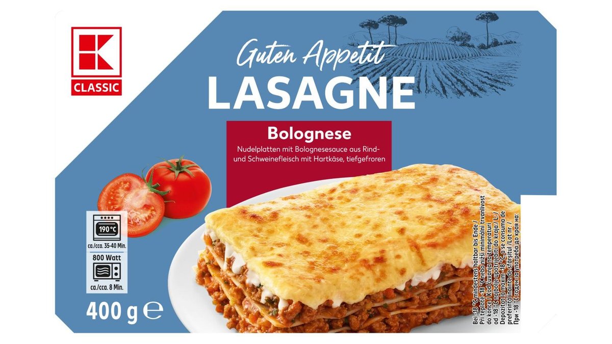 K-Classic Lasagne Bolognese 400 g