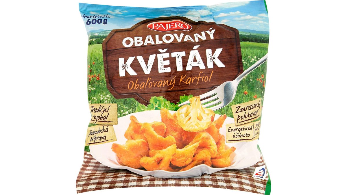 Pajero Květák obalovaný 600 g