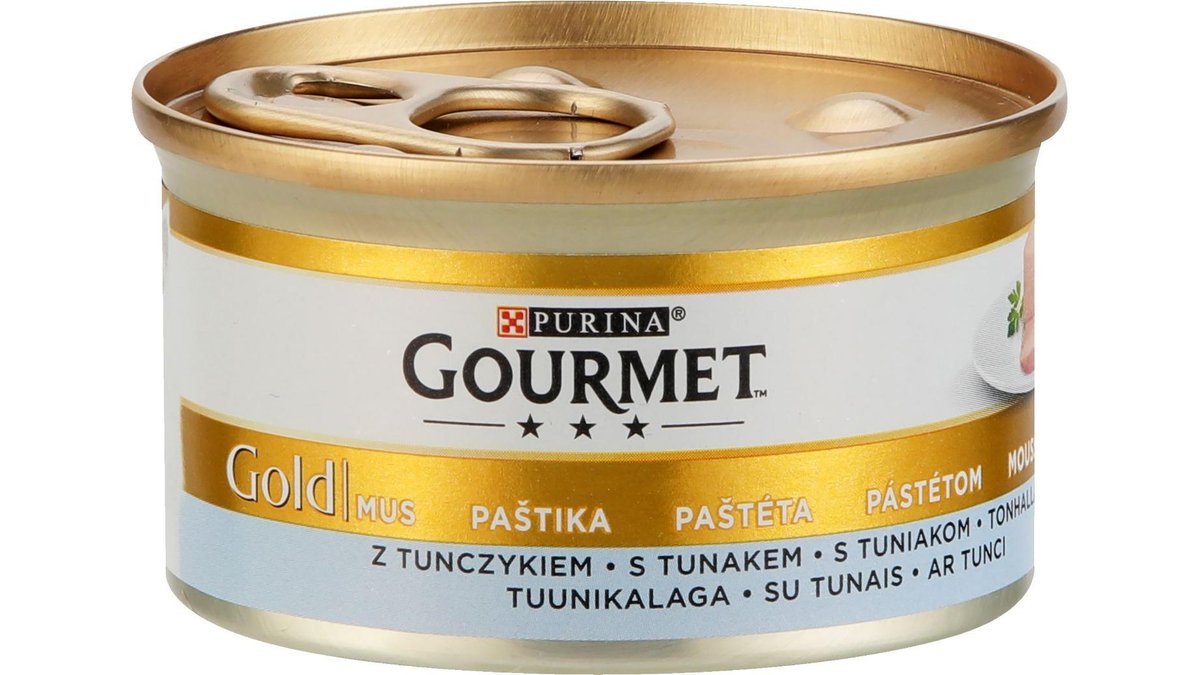 Gourmet gold paštika tuňák 85g