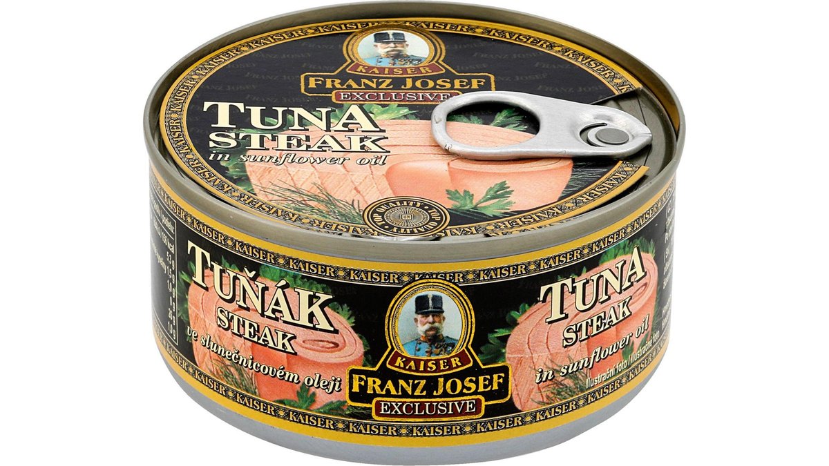 F.J.Kaiser Tuňák steak v sluneč. oleji 170g