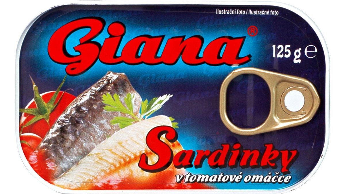 Giana Sardinky v rajčatové omáčce 125g