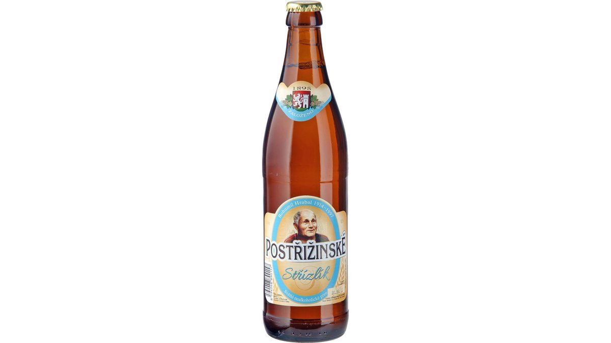 Postřiž. Střízlík Pivo světlé nealkoholické 0,5l VL