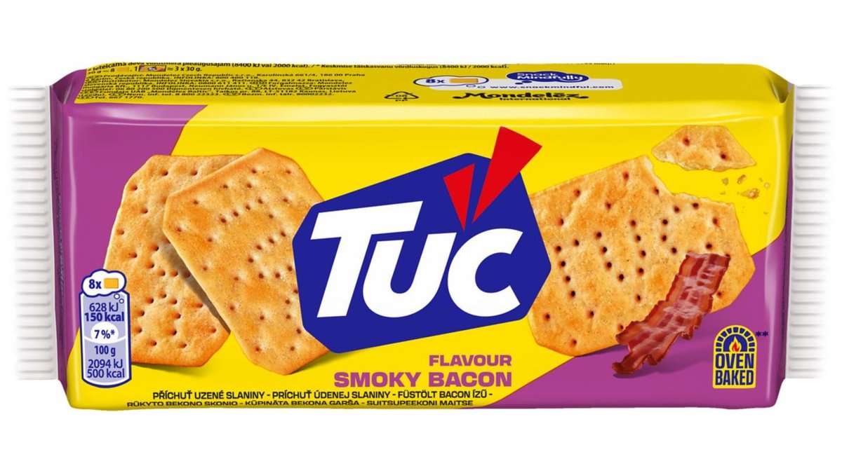 TUC Crackers bacon flavour 100g