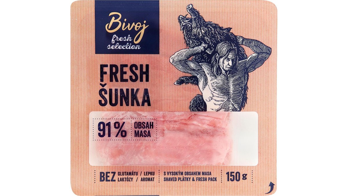 Bivoj Fresh ham 150 g