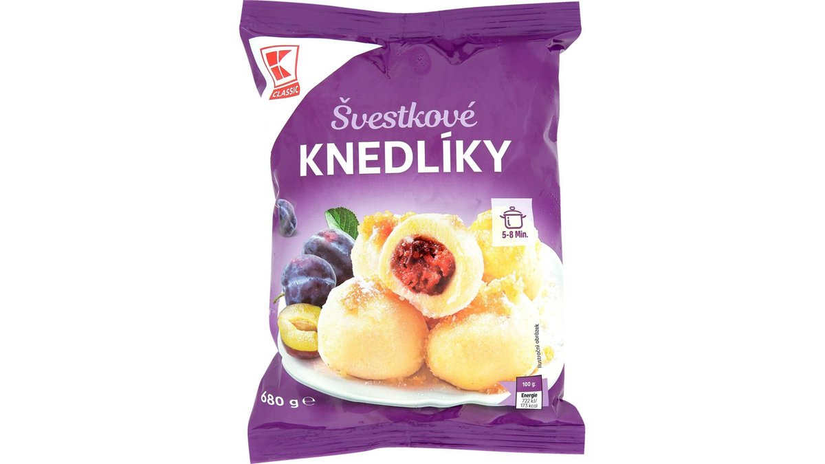 K-Classic Švestkové knedlíky 680g