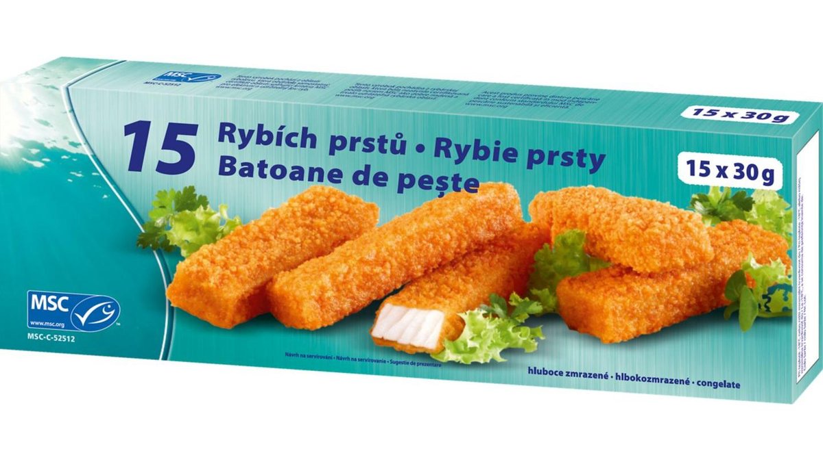 Sea Side Rybí prsty 450 g