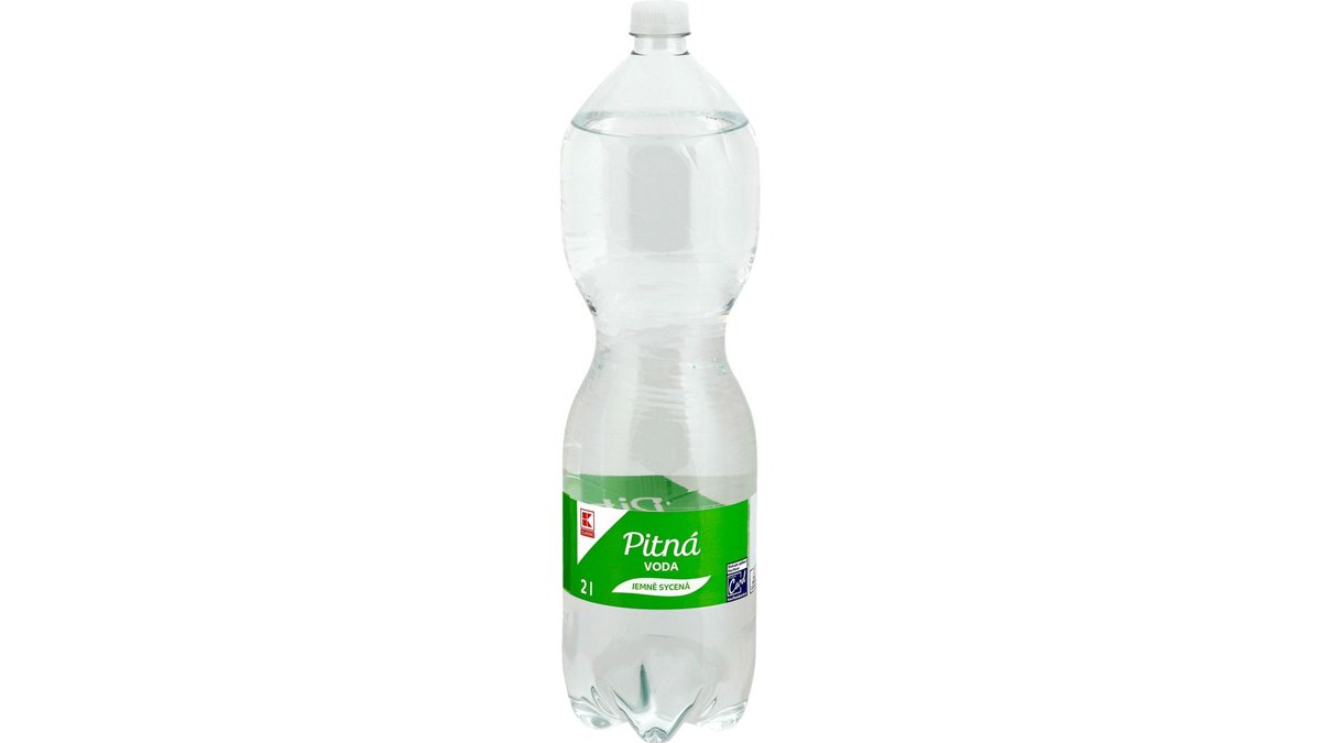 K-Classic Pitná voda jemně perlivá 2 l