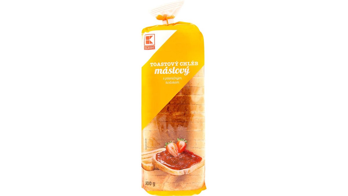 K-Classic Toustový chléb máslový 500 g
