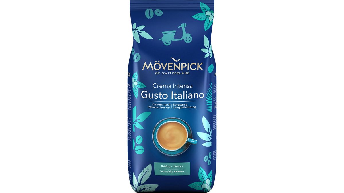 Mövenpick Gusto Italiano Bohne 1000 g