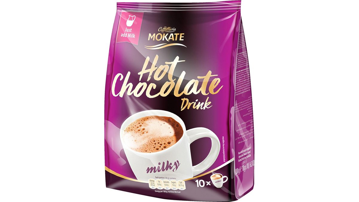 Mokate Instantní čoko nápoj Milky 10x18g