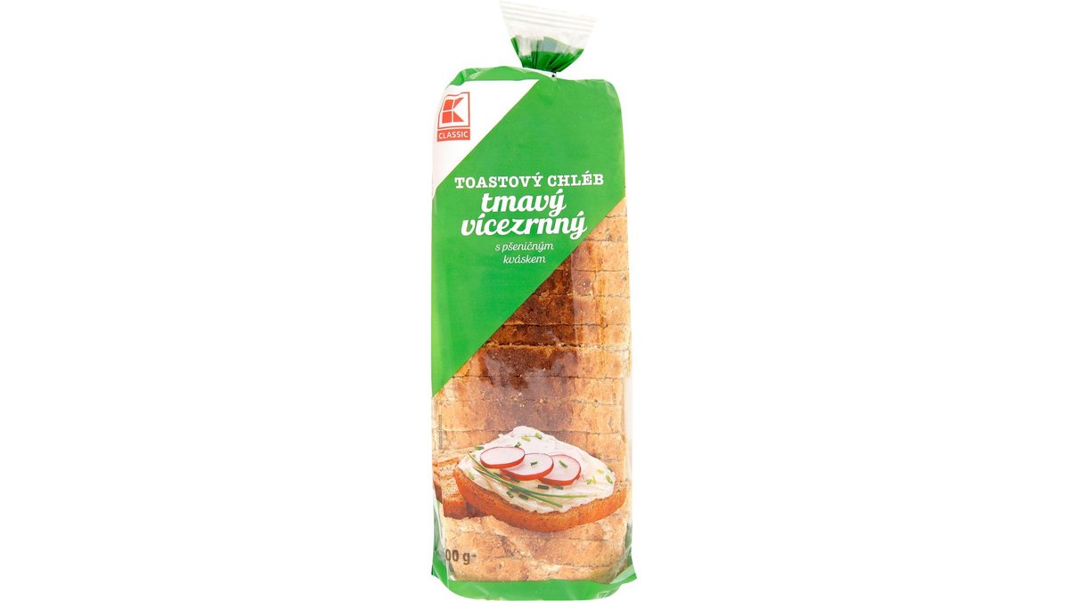 K-Classic Toustový chléb vícezrnný 500 g