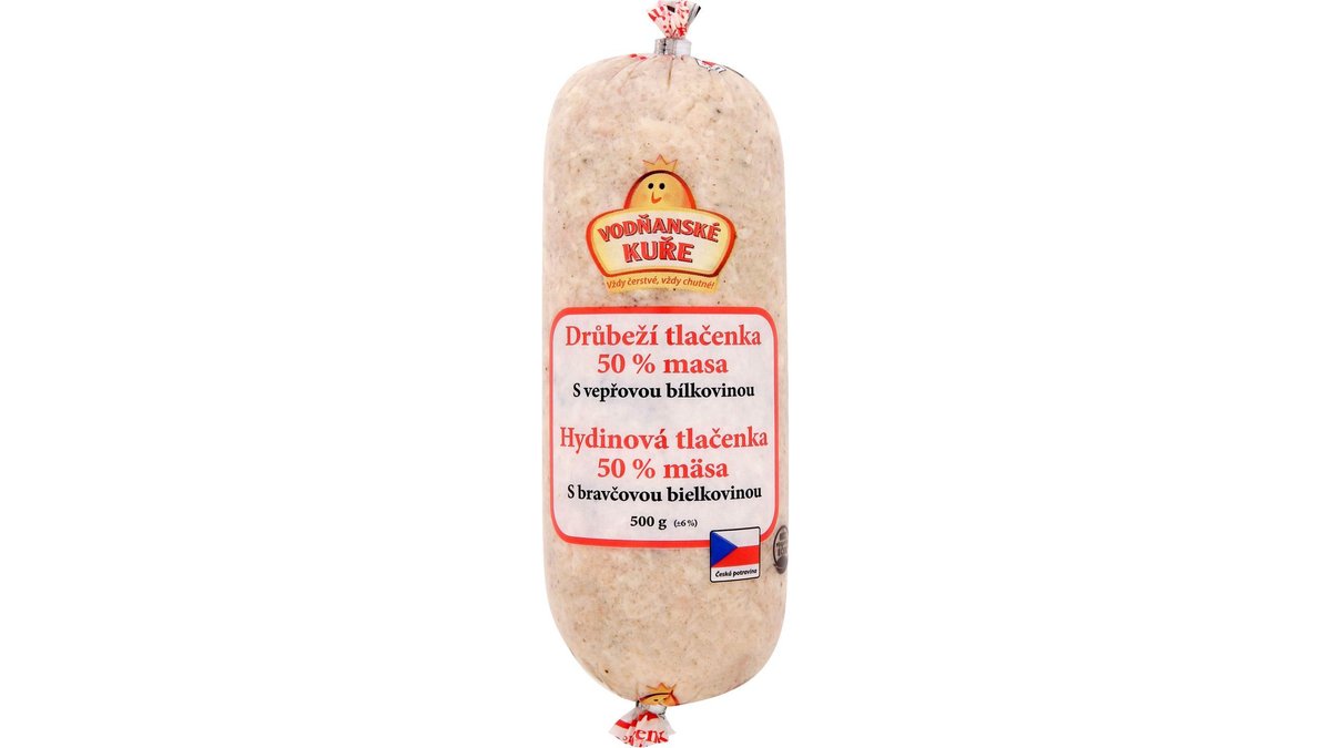 Vodňanská drůbež Drůbeží tlačenka 500 g