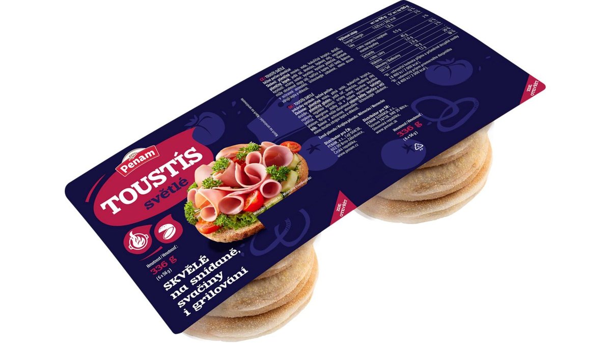 Penam Toustís světlé 336 g
