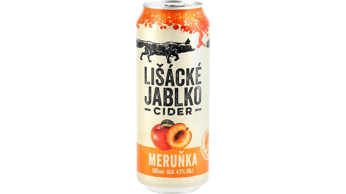 Lišácké jablko Meruňka 0,5l