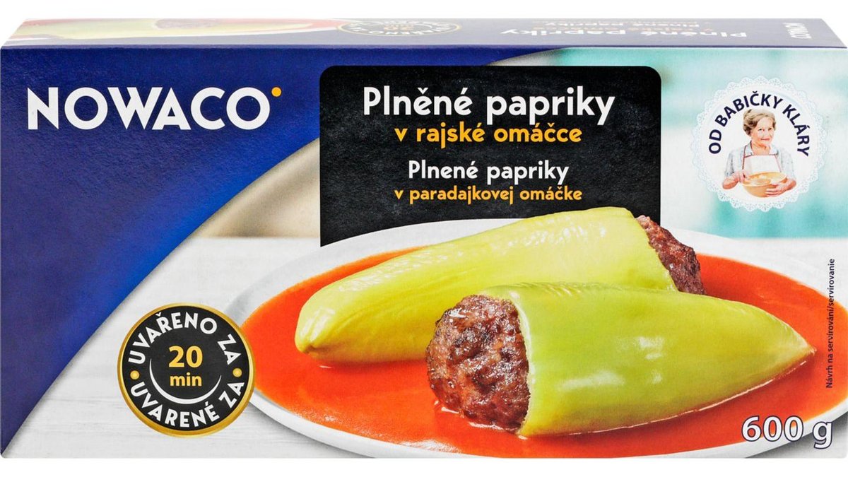 Nowaco Plněné papriky 600g
