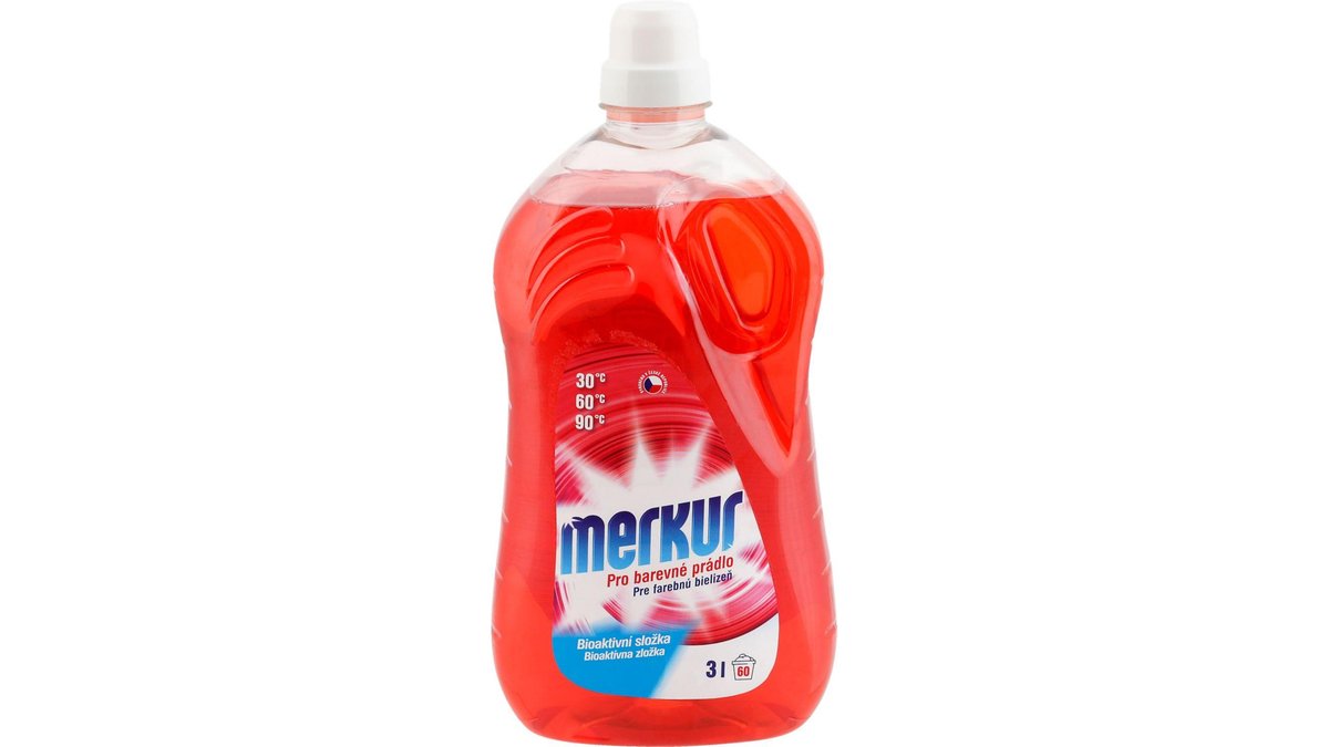 Merkur Washing gel Colored laundry, 3 l 100 doses