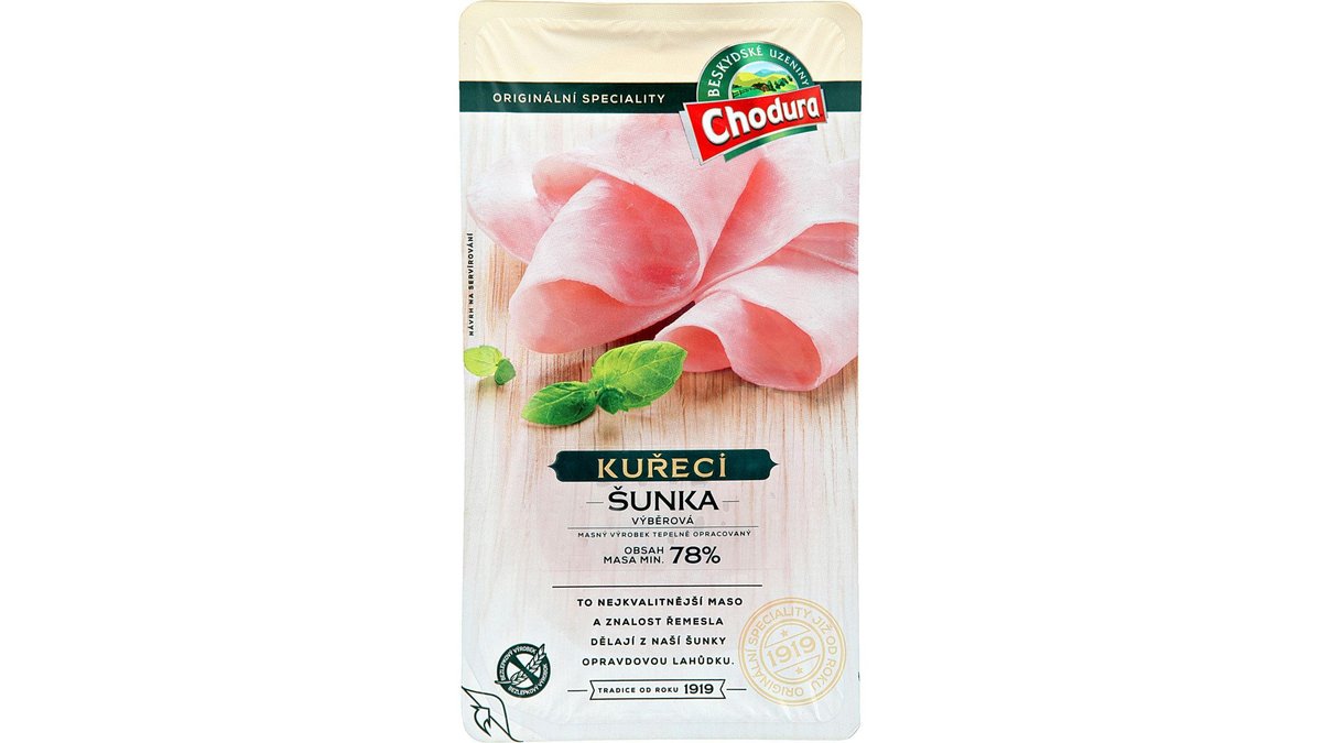 Chodura Chicken ham selection 100 g