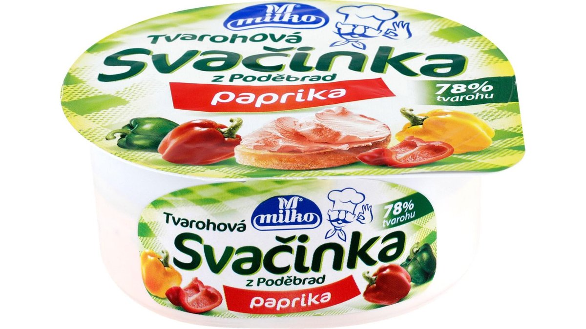Svačinka Zeleninový tvaroh paprika 140 g