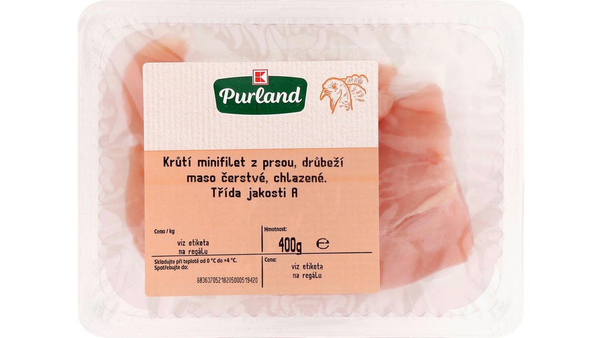 K-Purland Krůtí minifillet z prsního filé 400 g