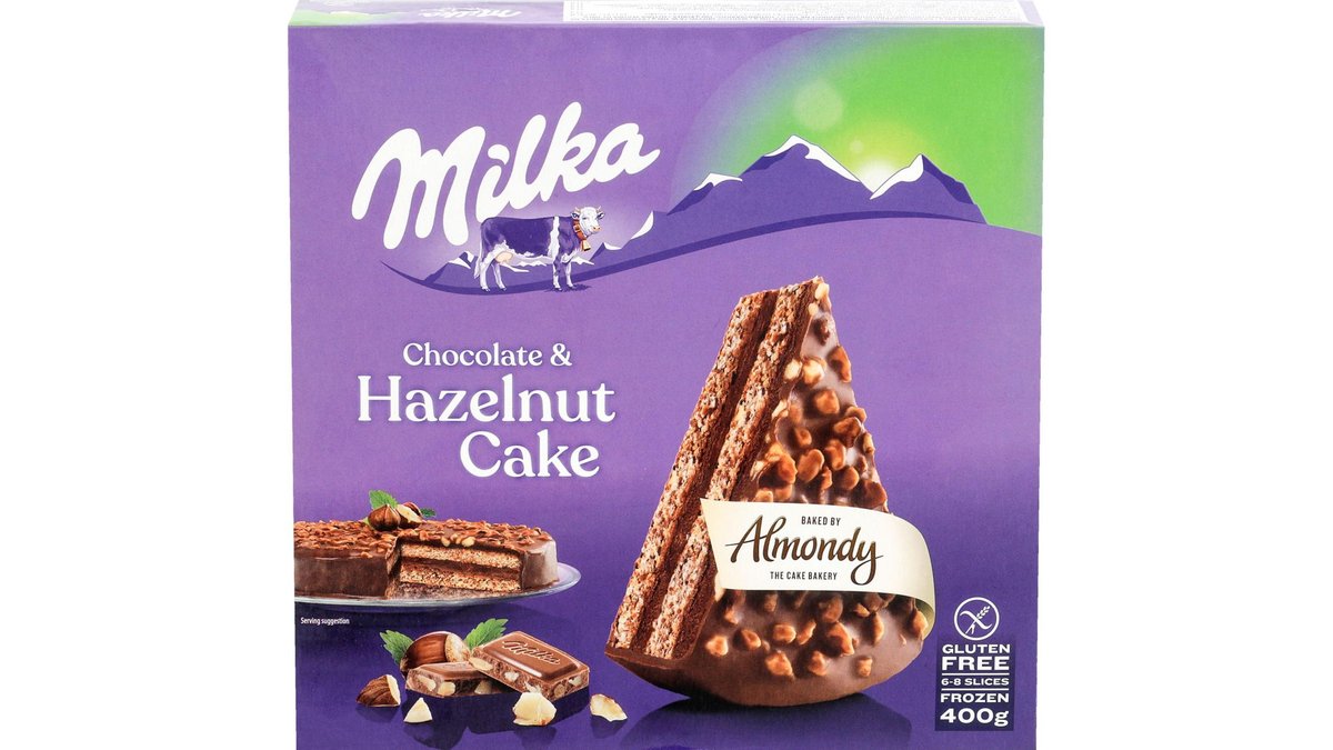 Milka zákusek lískooříškový 400 g