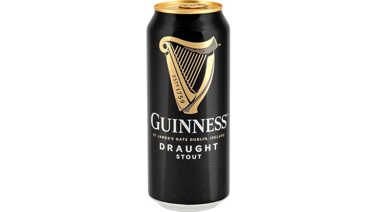 Guinnnes Draught Pivo svrchně kvaš. tmavé 0,44 l