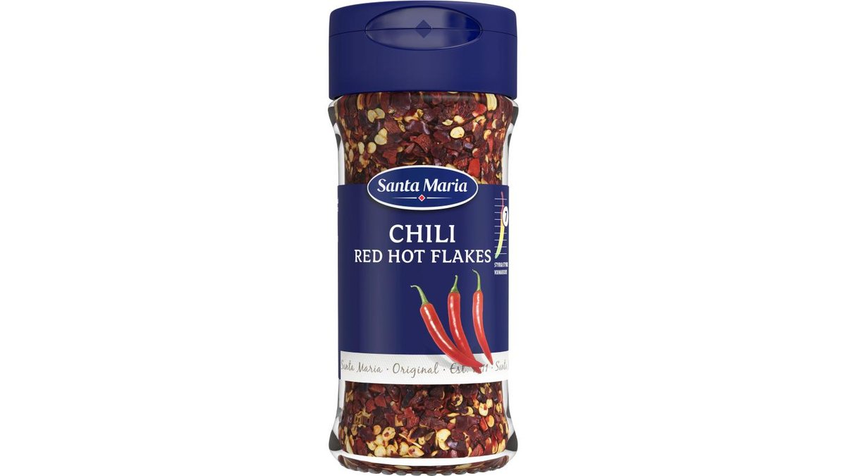 Santa Maria Chili Red Hot Flakes, 28 g
