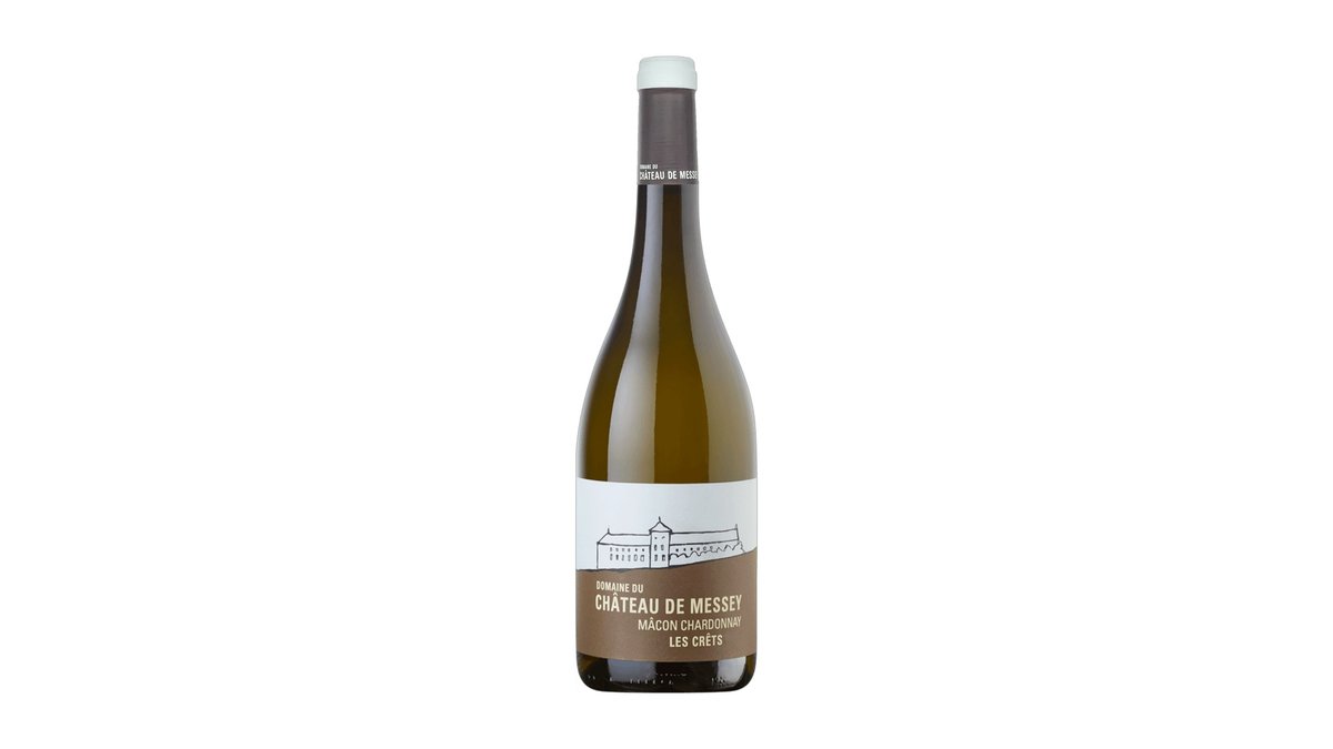 Mâcon Chardonnay Les Crêts 12% øko, Château de Messey 750 ml