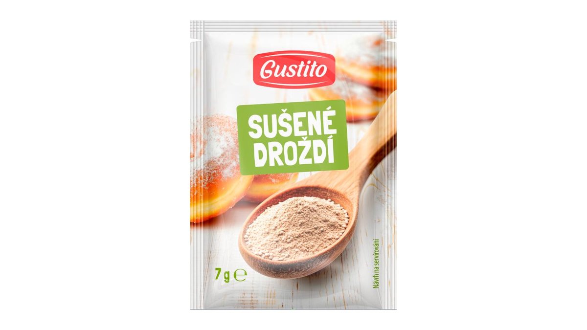 Gustito Sušené droždí 7g