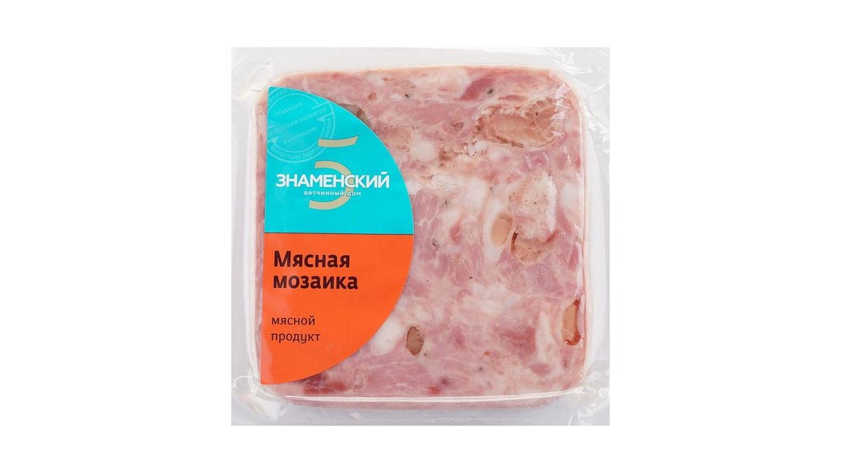 Свинина Знаменский мясная мозаика вареная 350 г