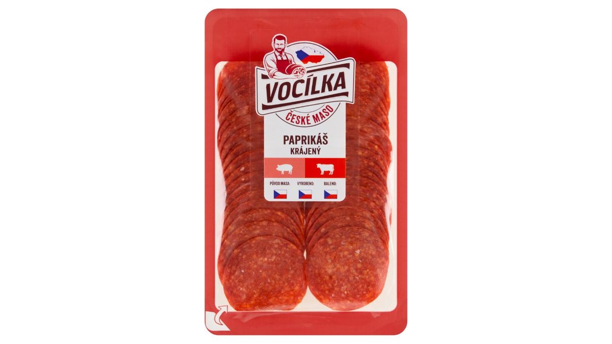Náhled kategorie VOCÍLKA Paprikáš krájený 100g