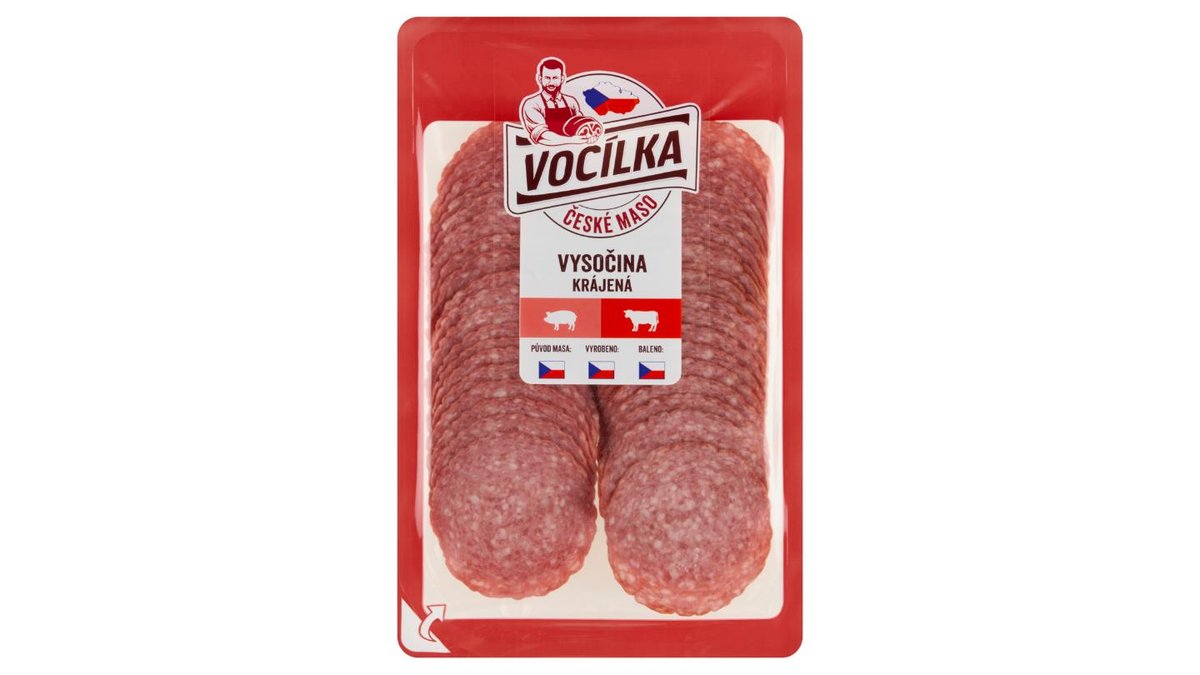VOCÍLKA Vysočina krájená 100g