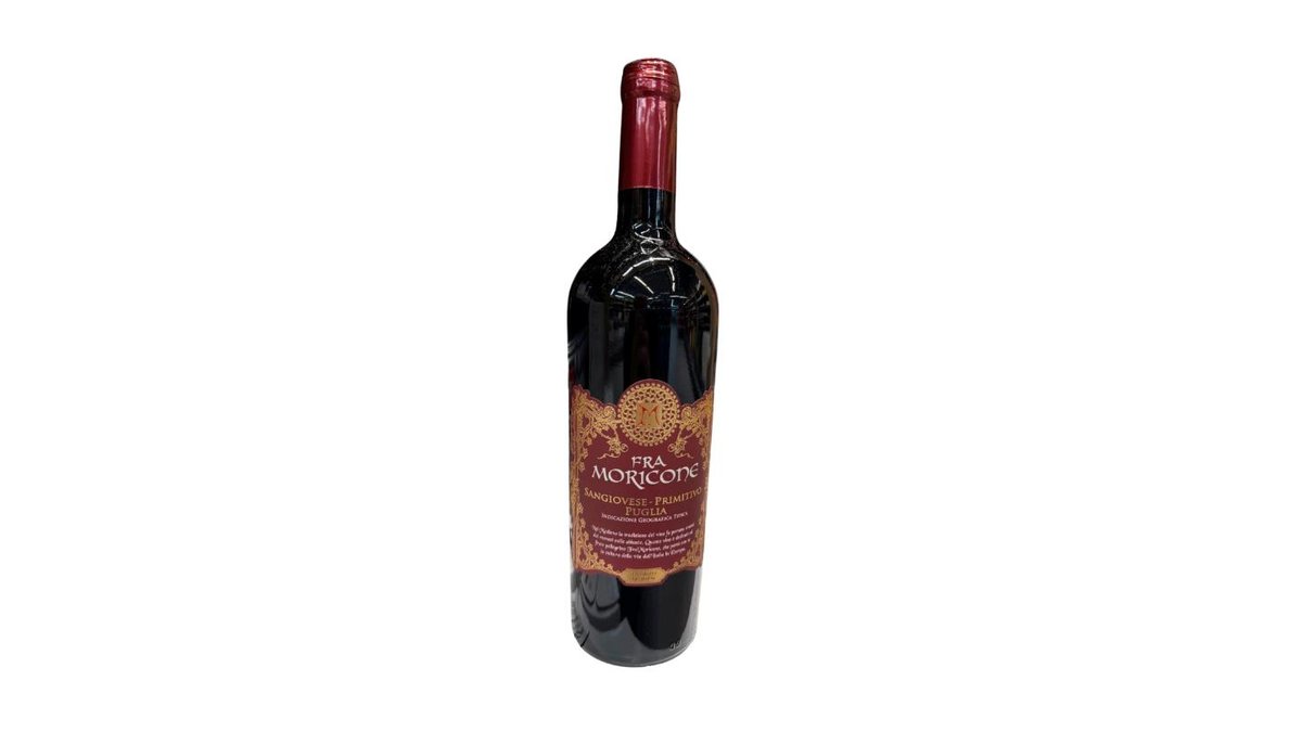 Fra Moricone Sangiovese Primitivo Puglia červené víno 0,75l
