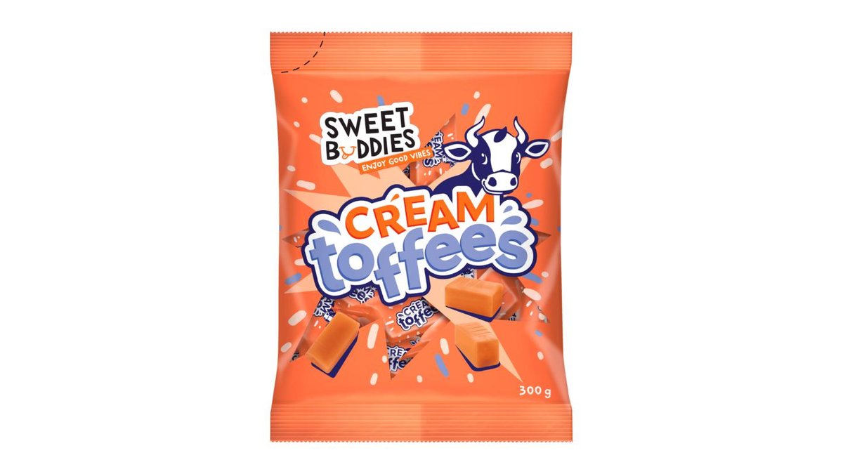 Sweet Buddies Karamely se smetanou 300g