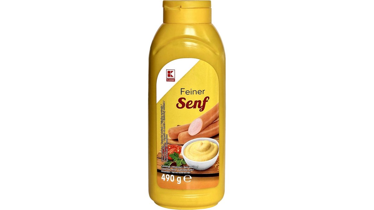 K-Classic Full Fat Mustard 490g