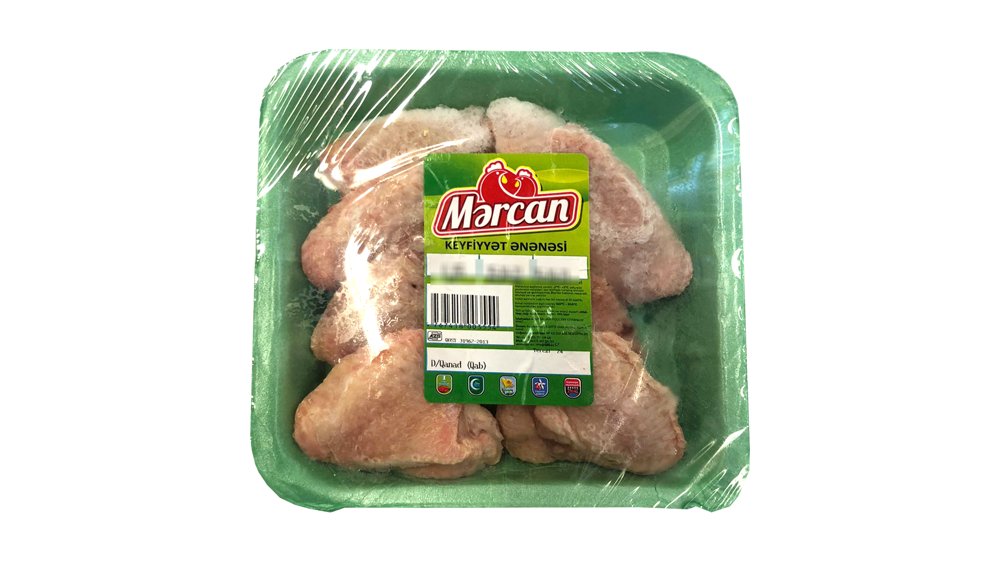 Mərcan Qanad Donmuş 1 kq