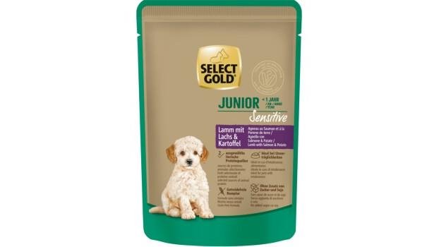 SELECT GOLD Nassfutter Hund Sensitive Junior 1x100 g | Fressnapf Moosach |  Wolt