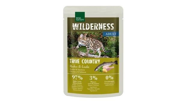 REAL NATURE WILDERNESS Nassfutter Katze, Adult, True Country, Huhn und  Lachs 1x85 g | Fressnapf - Stresemannstrae | Wolt