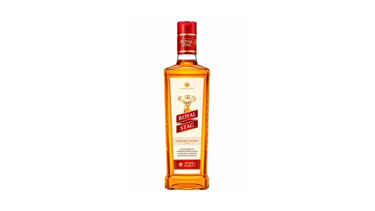 Виски ROYAL STAG Deluxe 1л с/б/кор