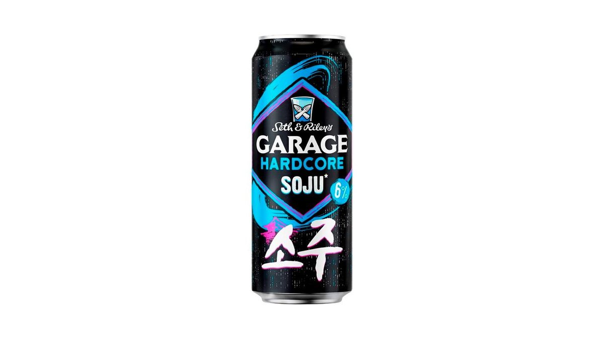 Пивной напиток Seth & Rileys Garage Hardcore Soju 0,43 л