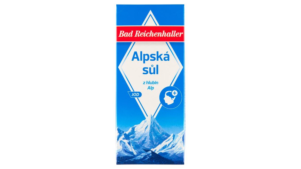 Bad Reichenhaller Alpská sůl 500g