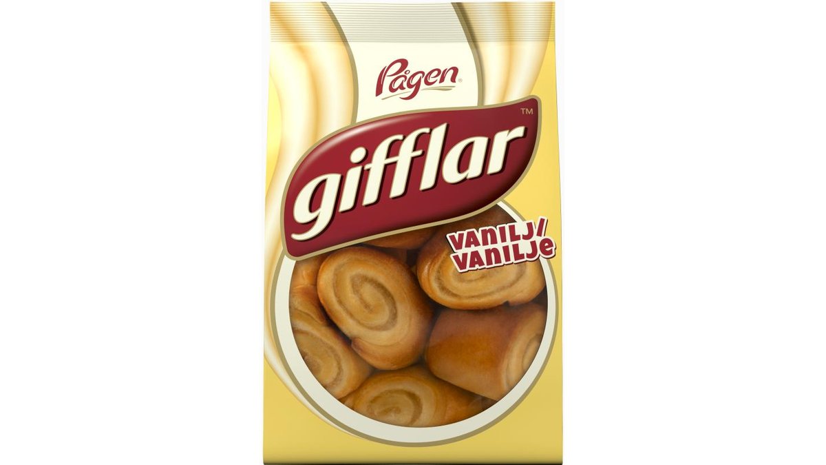 Gifflar m. vanilje, Pågen