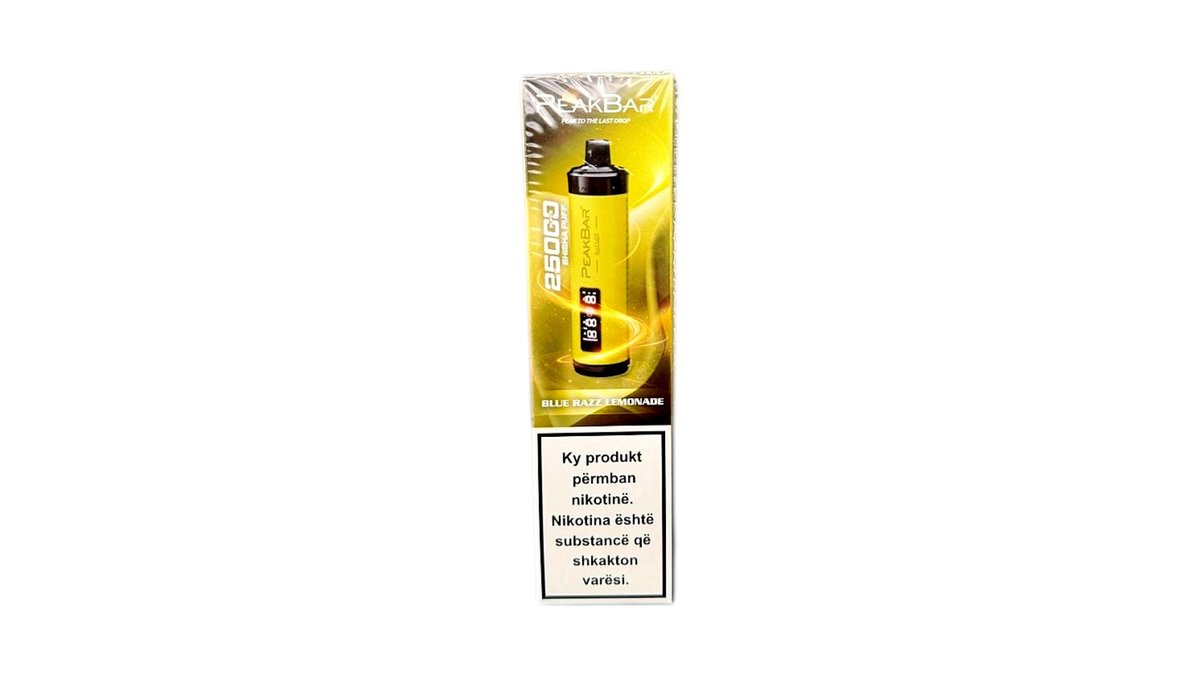 Peak bar blue razz 25000 thithje