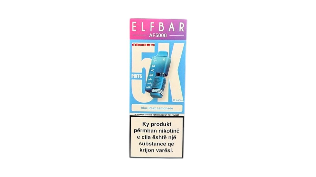 Elfbar blue razz lemonad 5000thithje