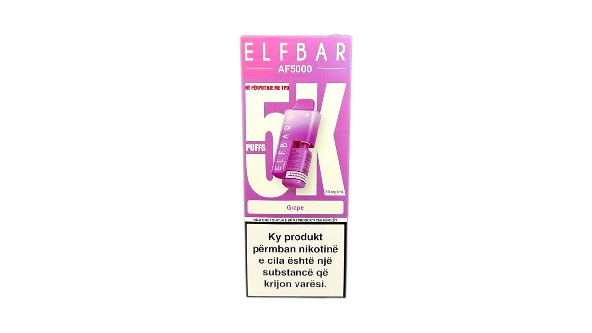 Elfbar grape 5000 thithje