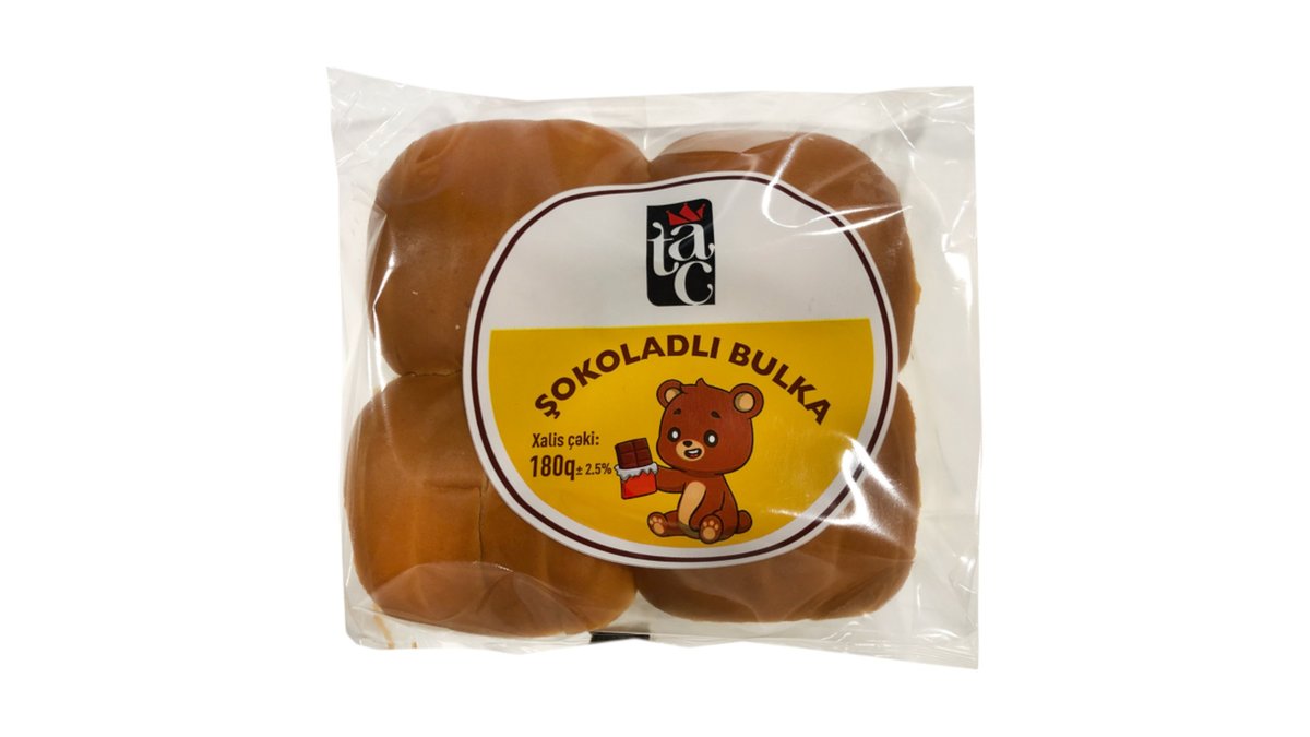 Tac Şokoladlı Bulka 180qr