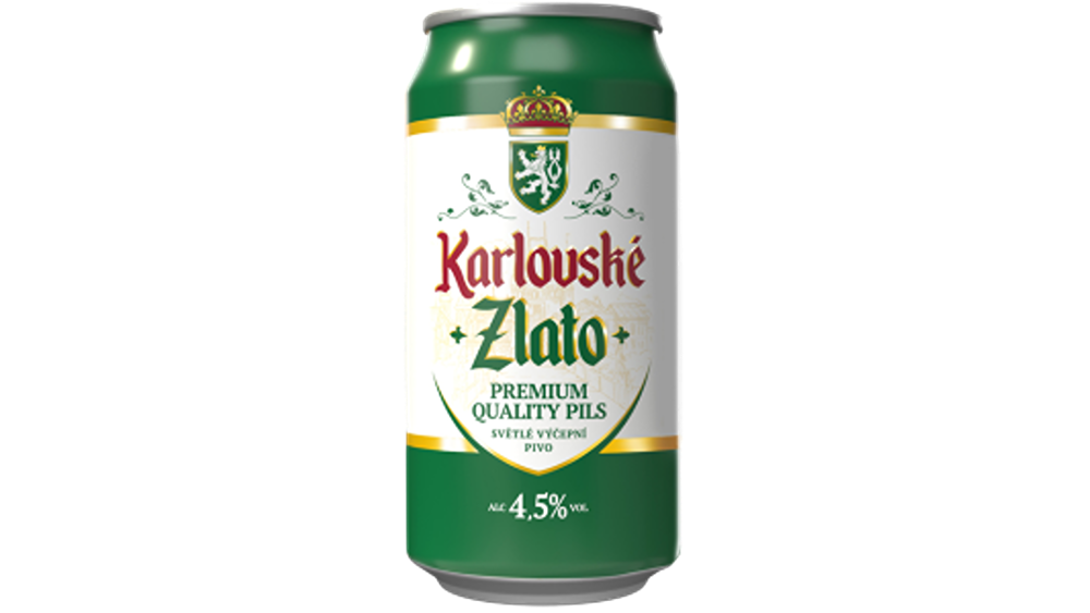 Karlovske Zlato hele õlu 4.5% vol 0.5L