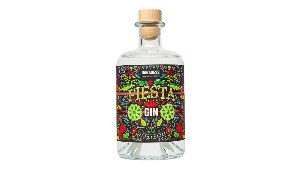 Fiesta Gin 42 %, 500 ml