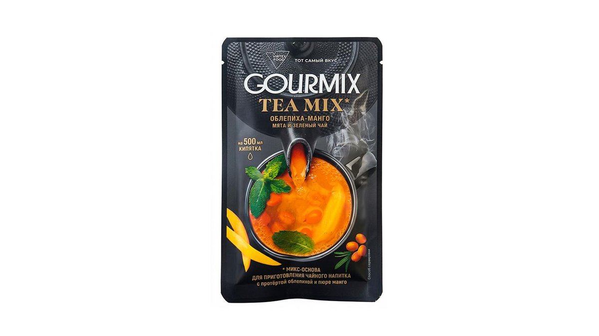 Основа для чая Gourmix облепиха-манго-мята 100 г