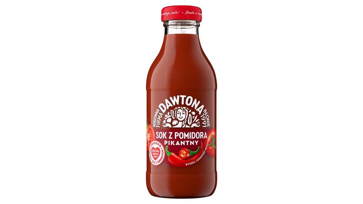 Dawtona Sok z pomidora pikantny 300 ml